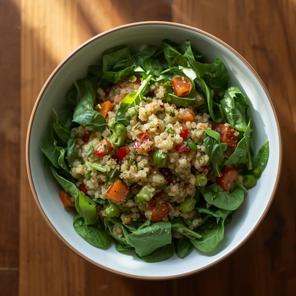 Quinoa Greens Bowl