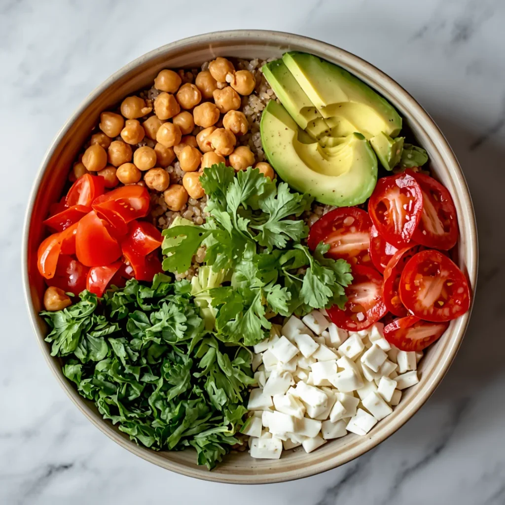 Quinoa and Chickpea Buddha Bowl