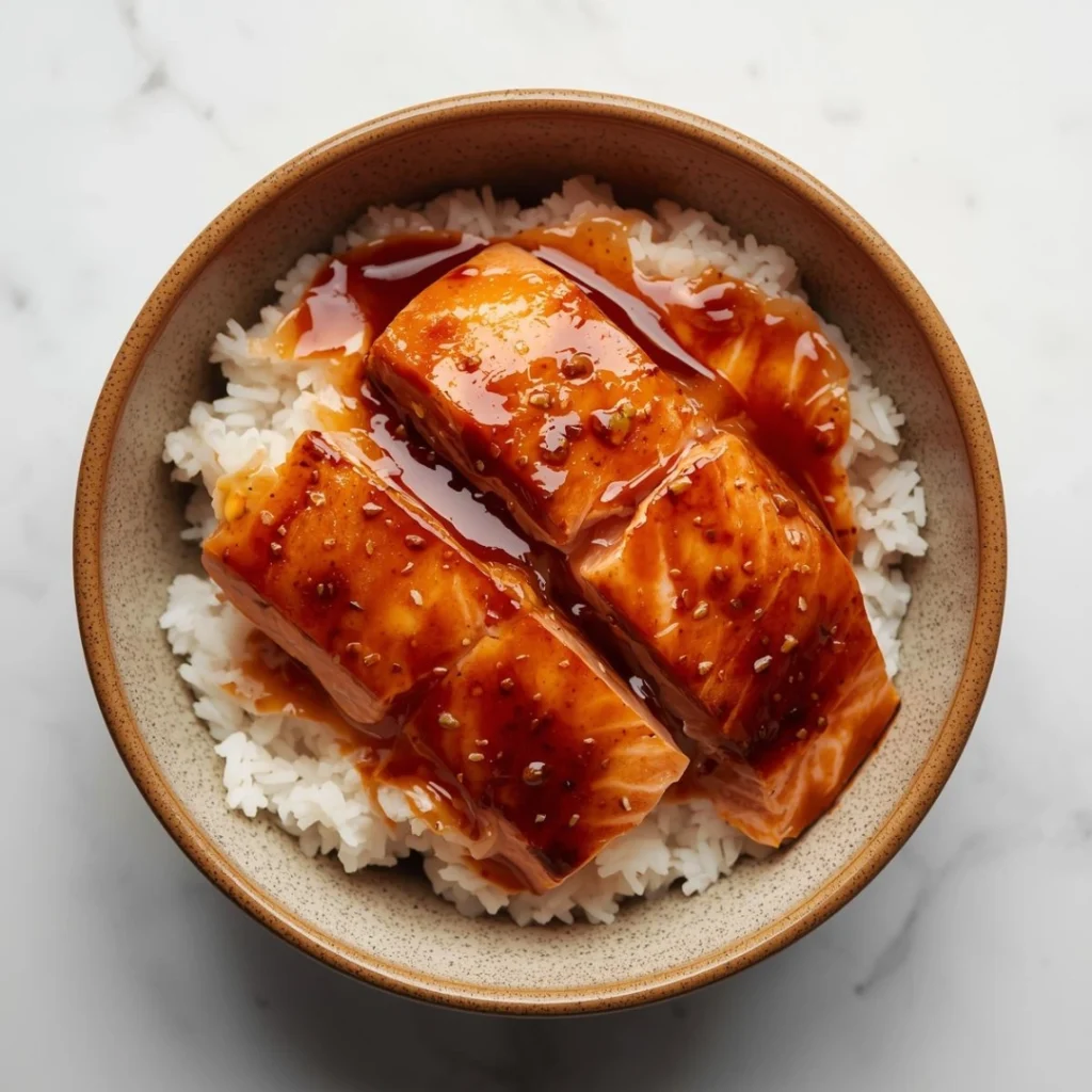 Salmon Teriyaki Bowl 1