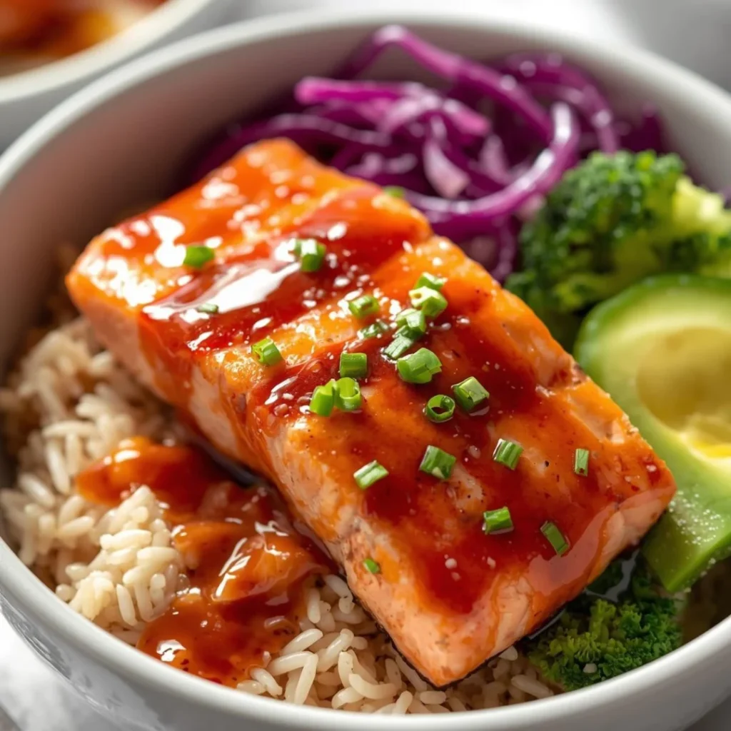 Salmon Teriyaki Bowl