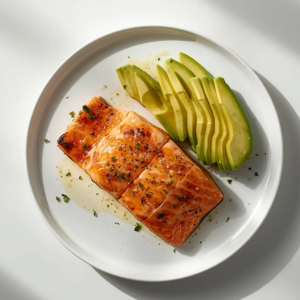 Salmon with Avocado