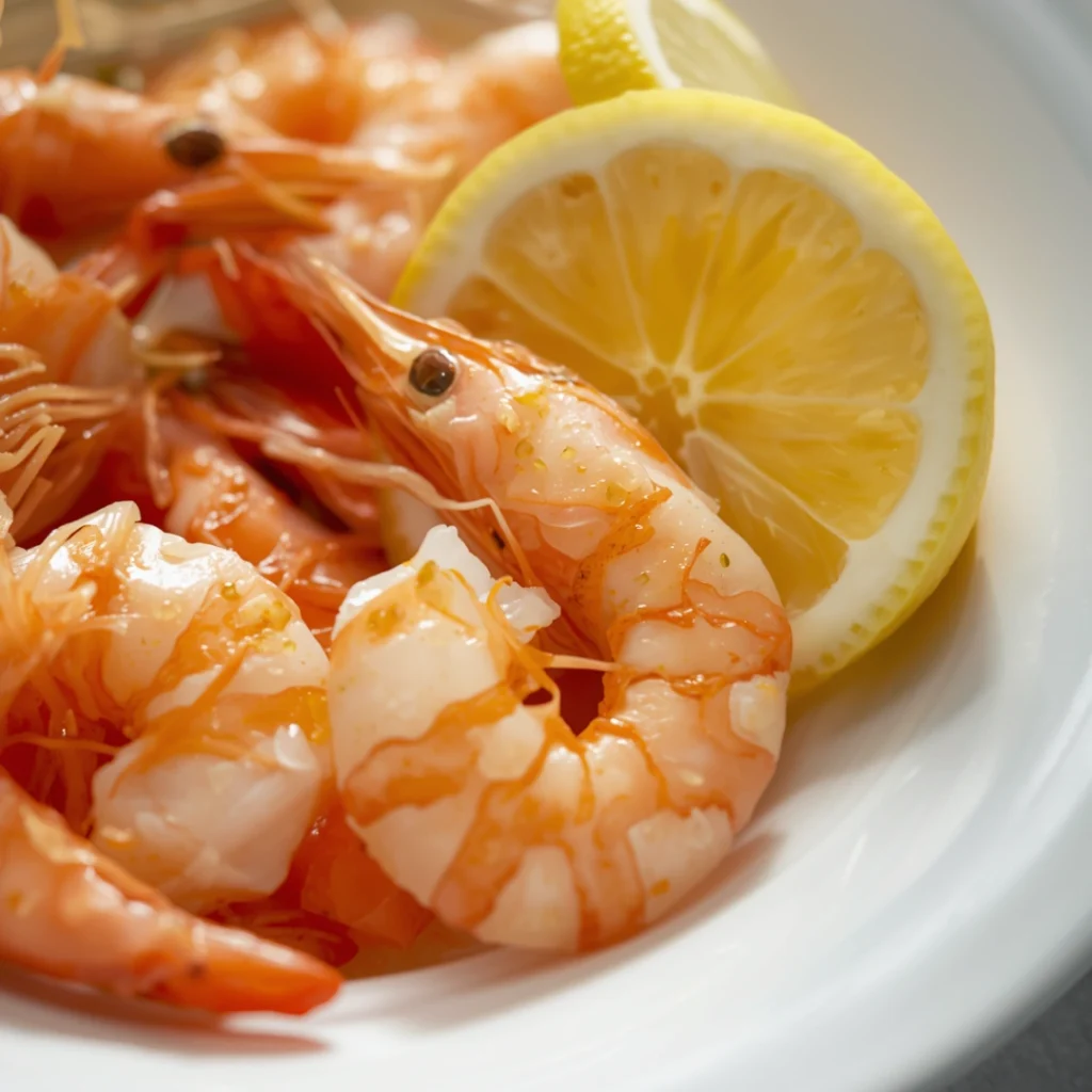 Shrimp with Lemon