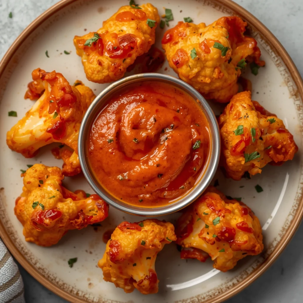Spicy Cauliflower Bites