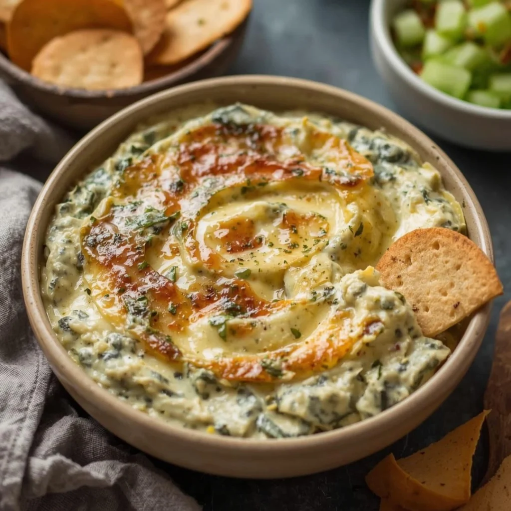 Spinach Artichoke Dip Low Carb 1
