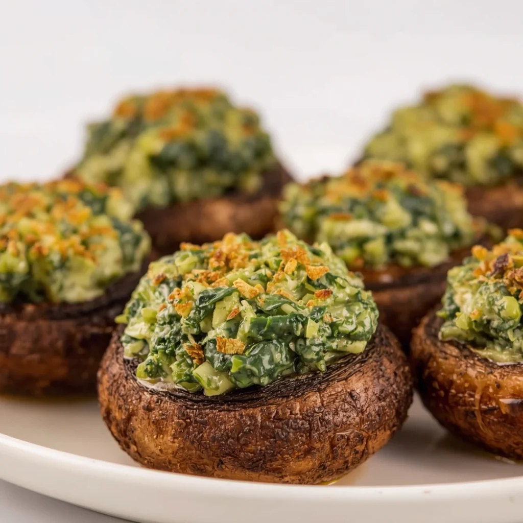 Spinach Stuffed Mushrooms