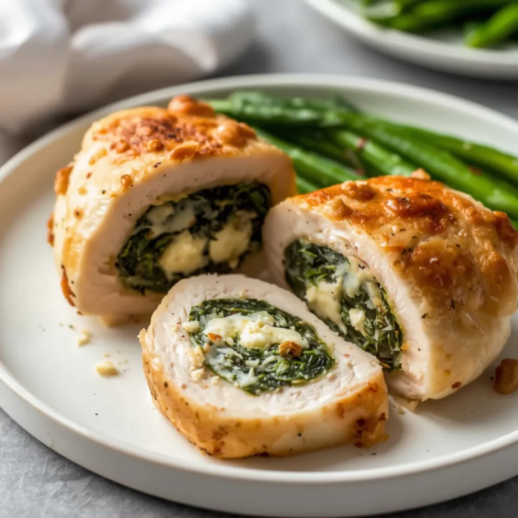 Spinach and Feta Stuffed Chicken