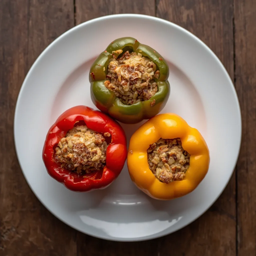 Stuffed Bell Pepper Trio