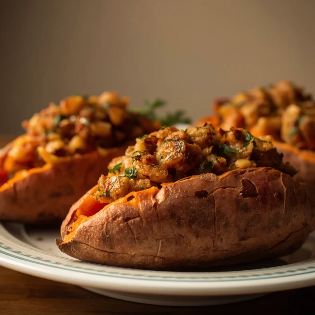 Stuffed Sweet Potatoes 1