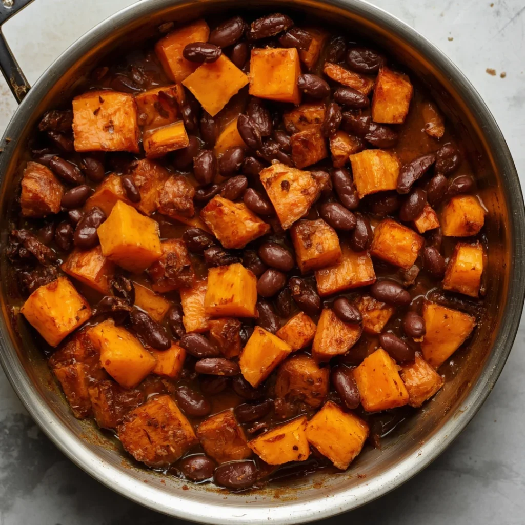 Sweet Potato Black Bean Skillet