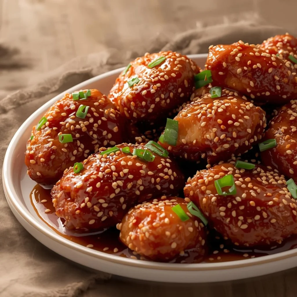 Teriyaki Chicken with Sesame Seeds 1