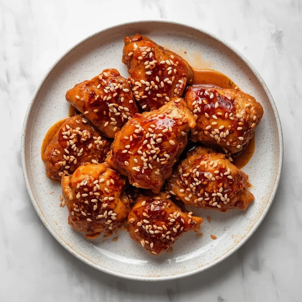 Teriyaki Chicken with Sesame Seeds