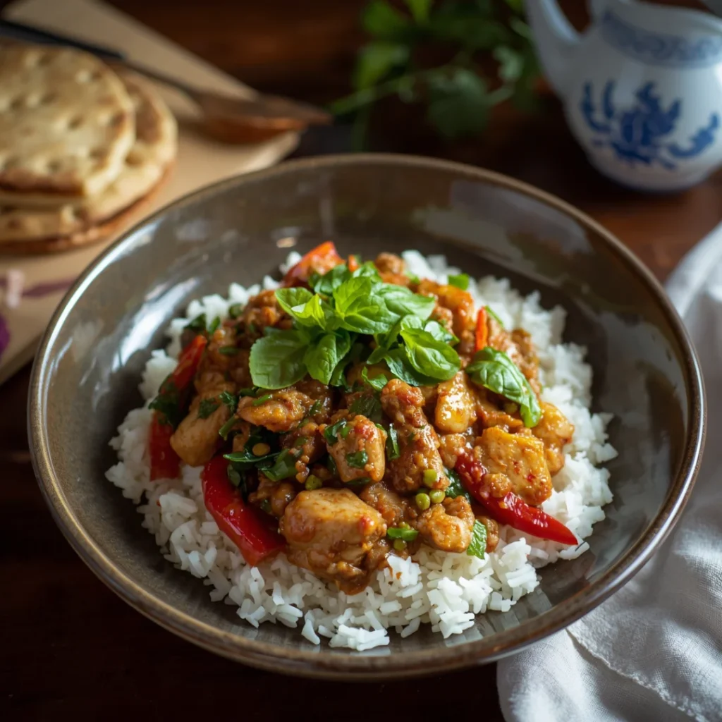 Thai Basil Chicken Pad Krapow