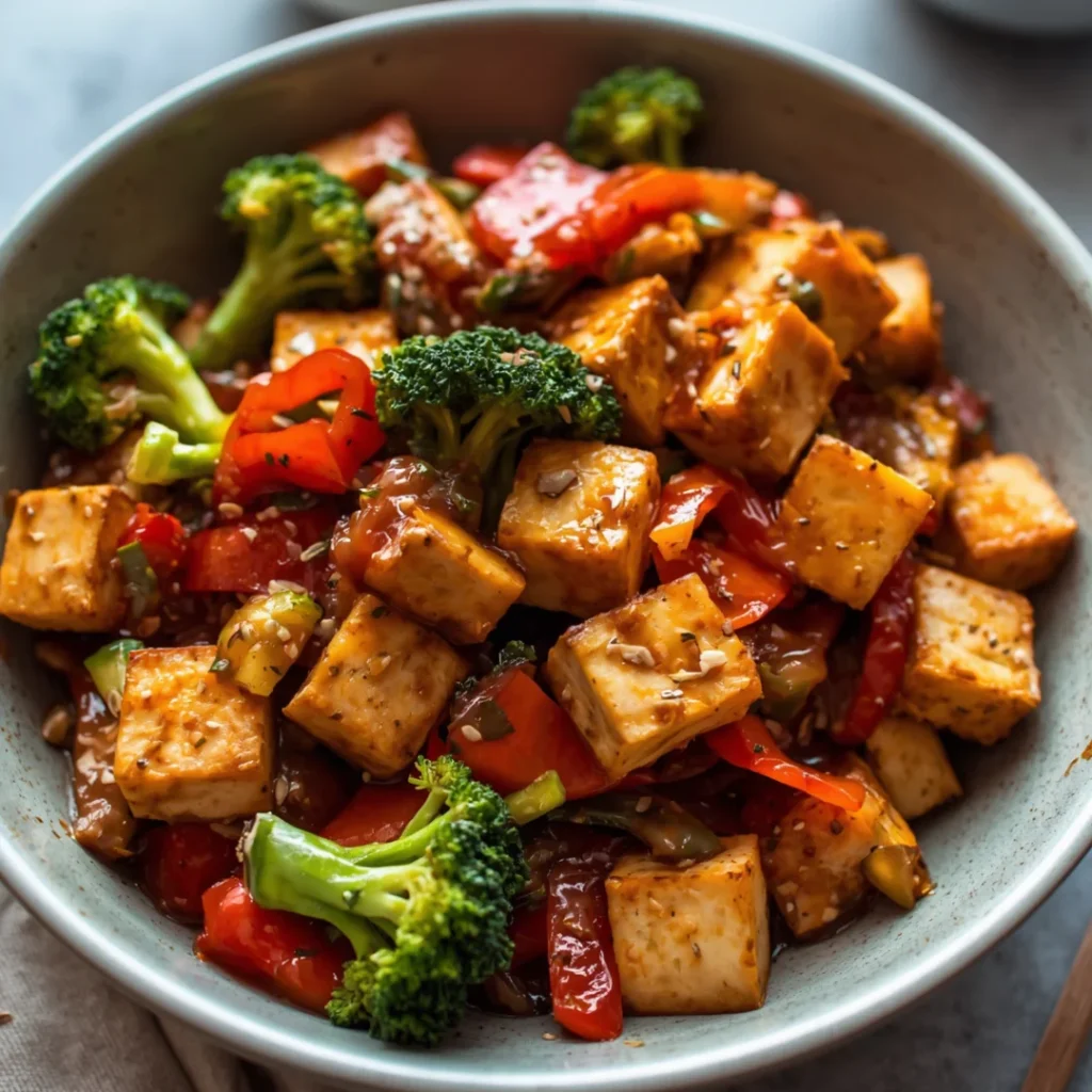 Tofu Stir Fry with Vegetables