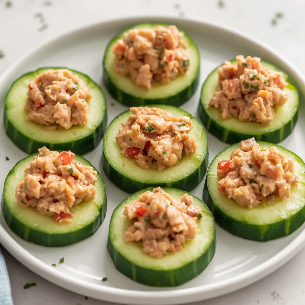 Tuna Cucumber Rounds