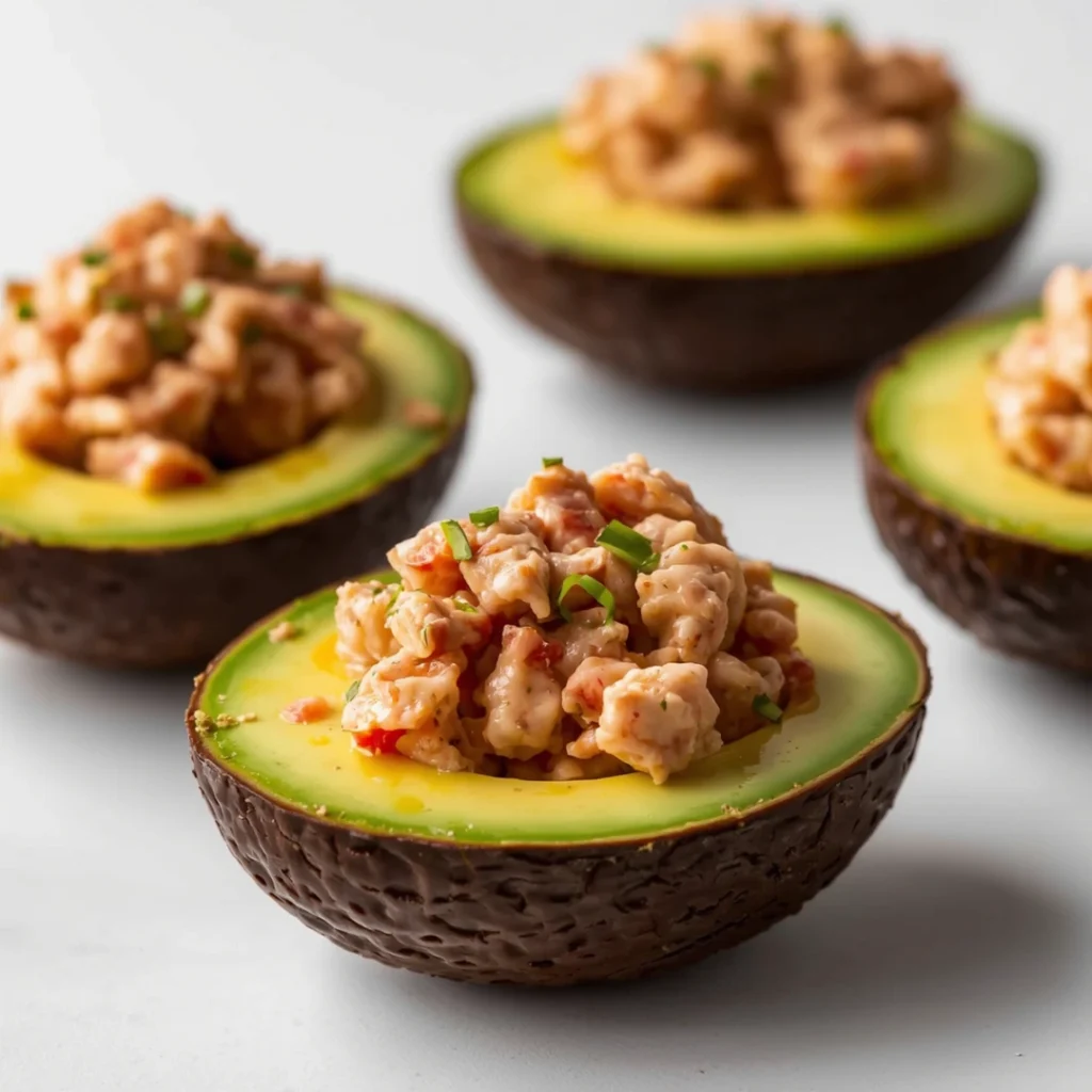 Tuna Stuffed Avocados
