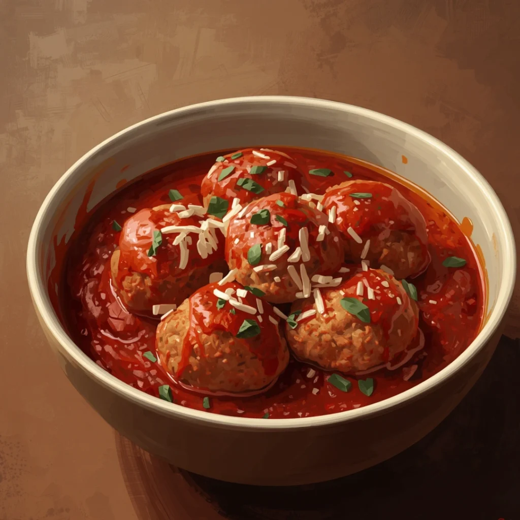 Turkey Meatballs Marinara