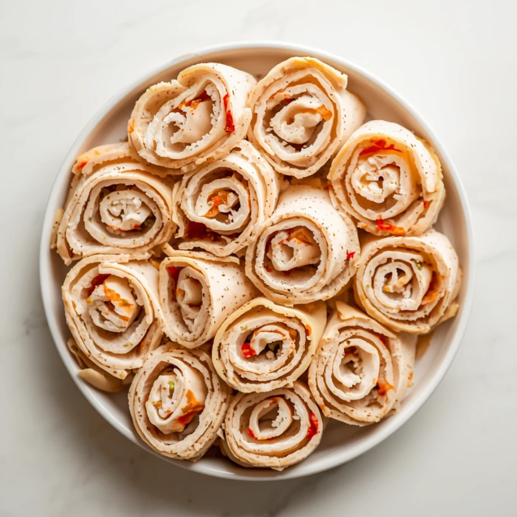 Turkey Slices Roll Ups