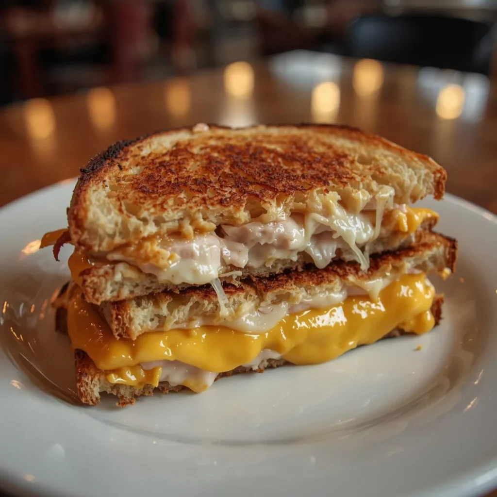 Turkey and Cheese Sandwich Melt