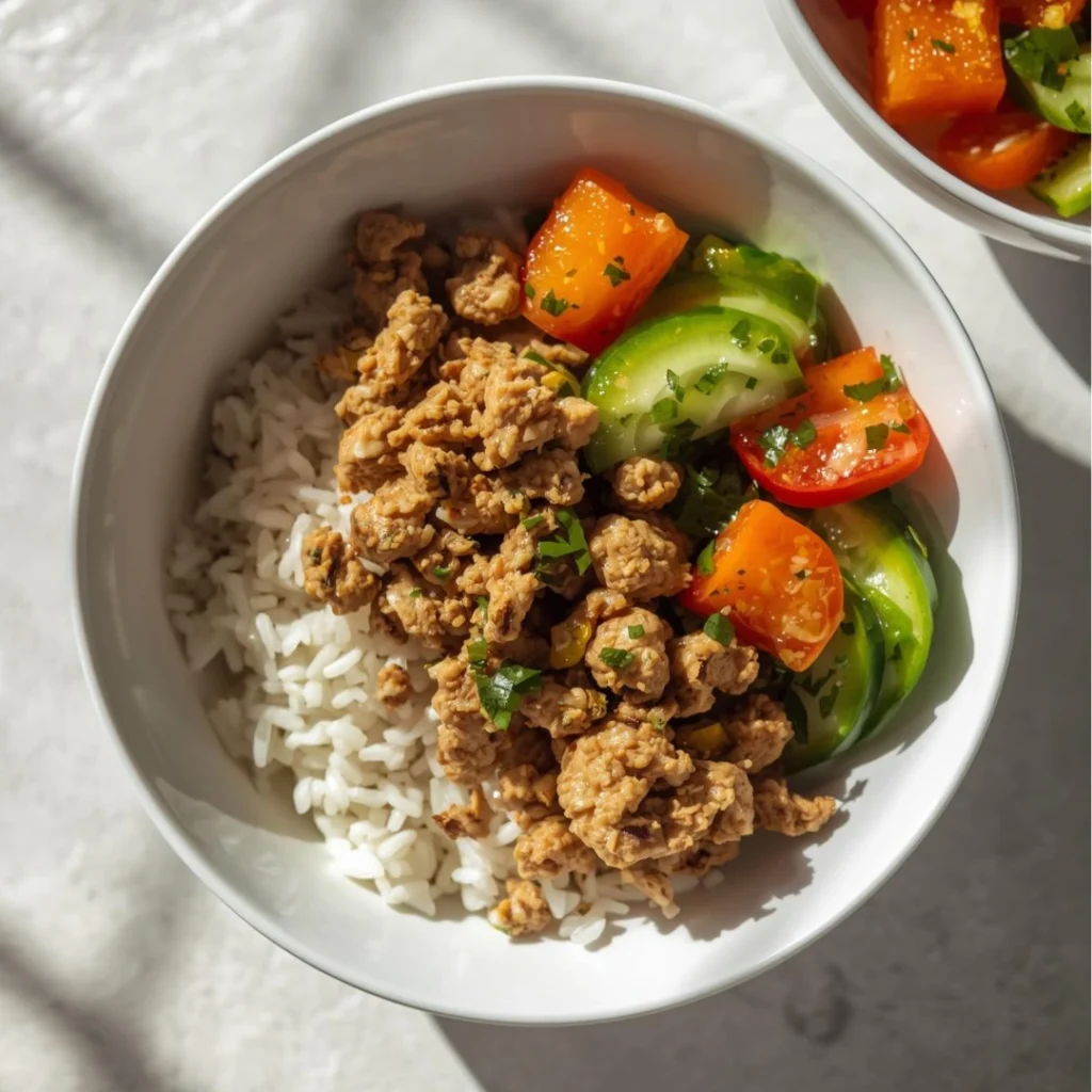Turkey and Rice Bowl