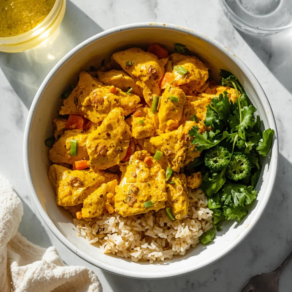 Turmeric Chicken Bowl