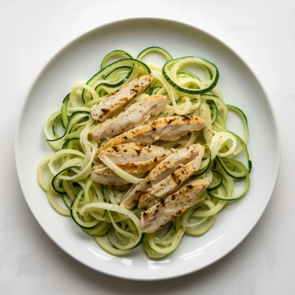 Zucchini Noodles with Chicken