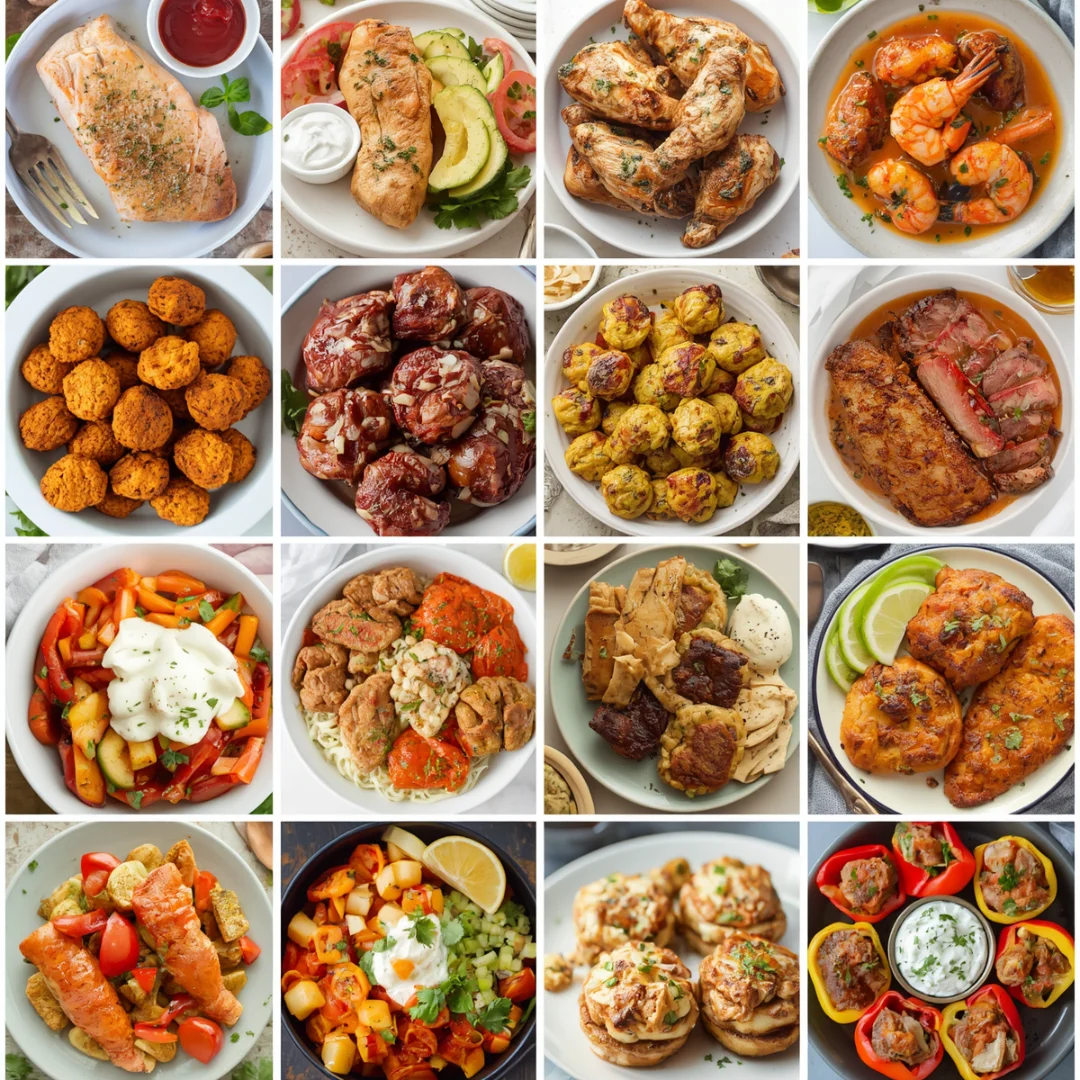 air fryer high protein dinner recipes