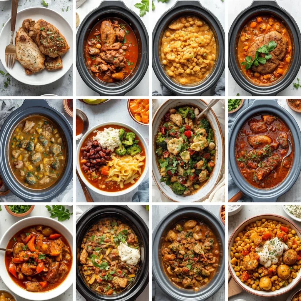 high protein crockpot dinner recipes