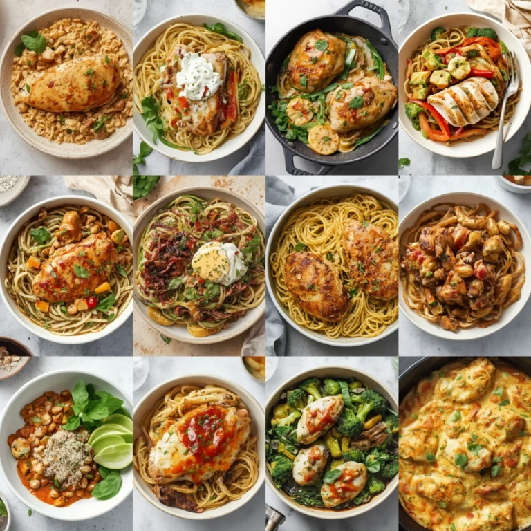 12 Low Carb Chicken Dinner Ideas
