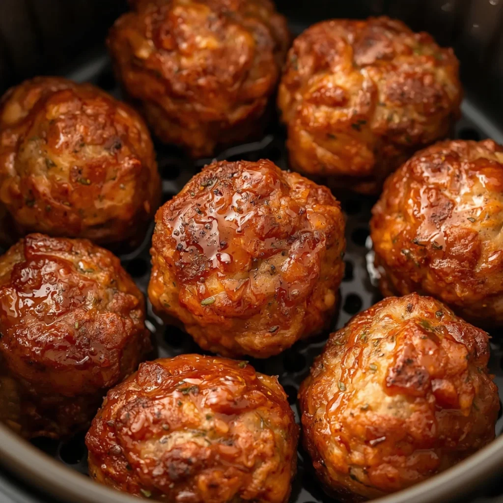 Air Fryer Meatballs