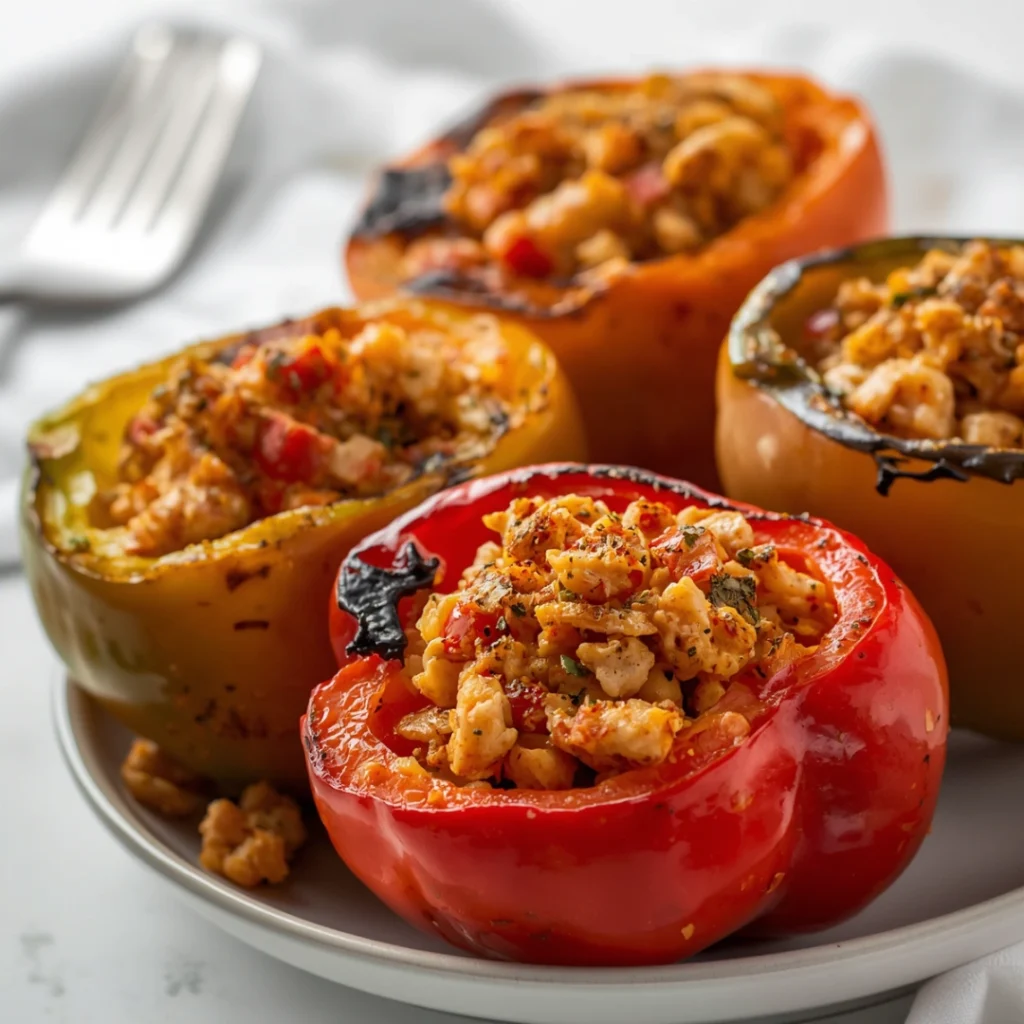 Air Fryer Stuffed Peppers