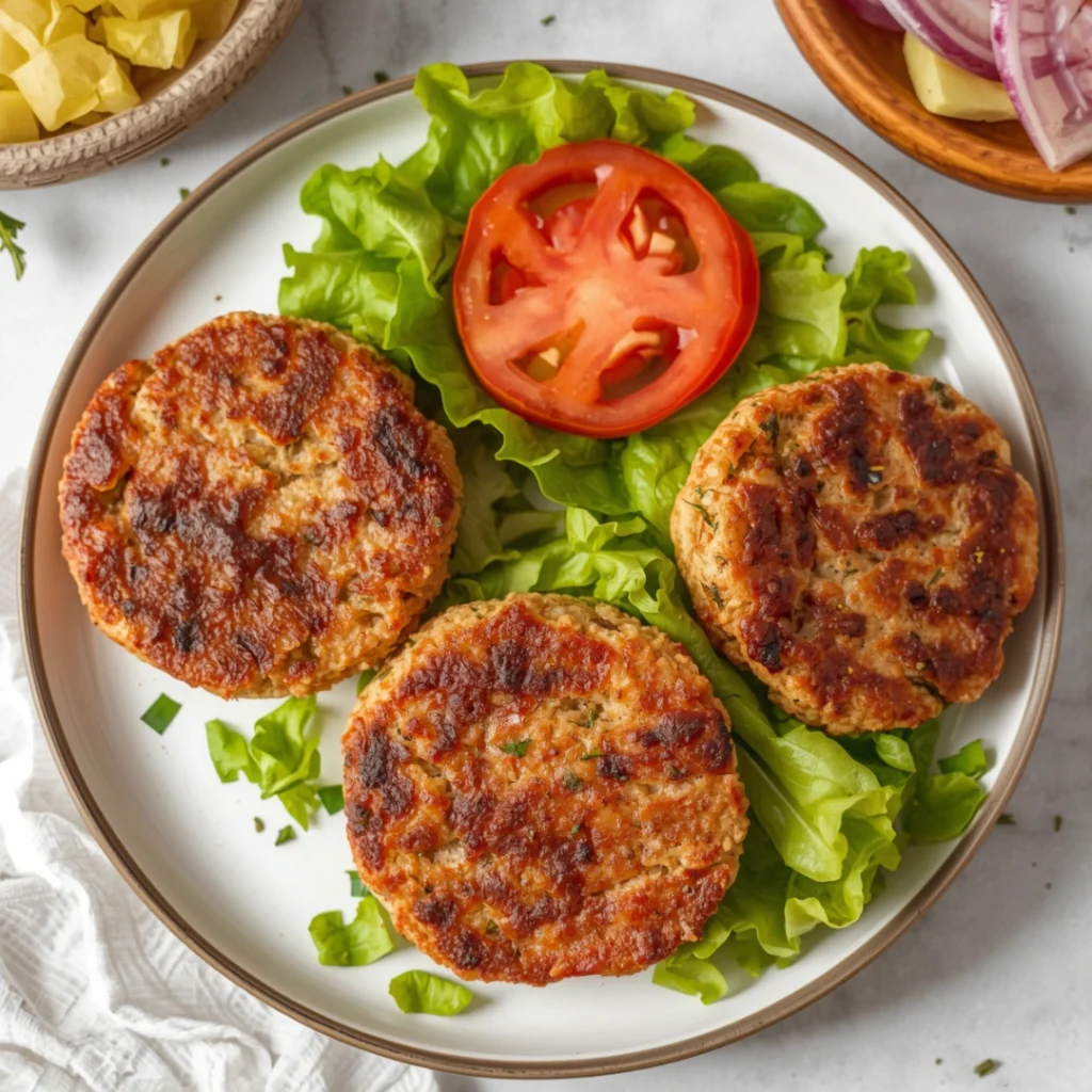 Air Fryer Turkey Burgers