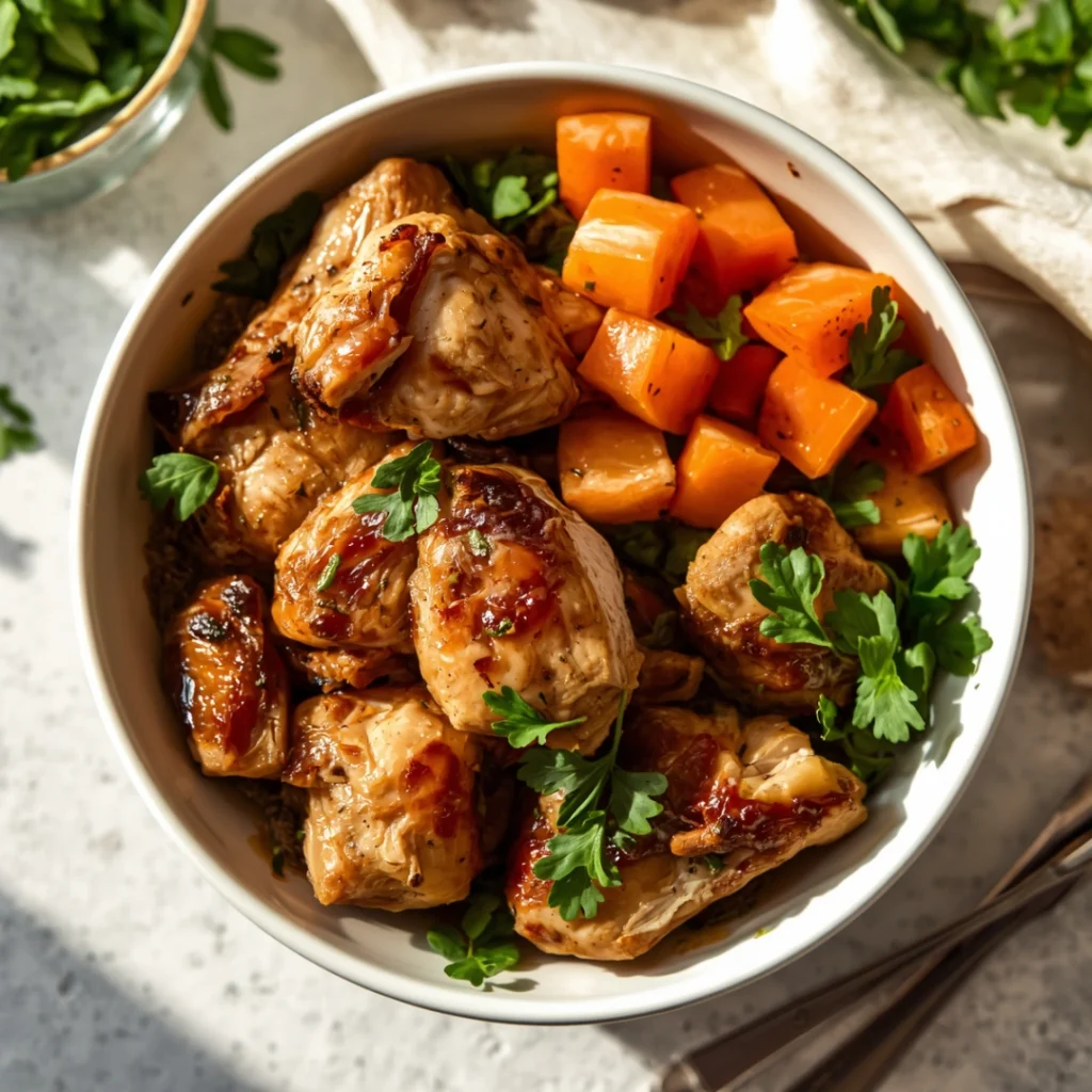 Aldi Rotisserie Chicken Bowl 1