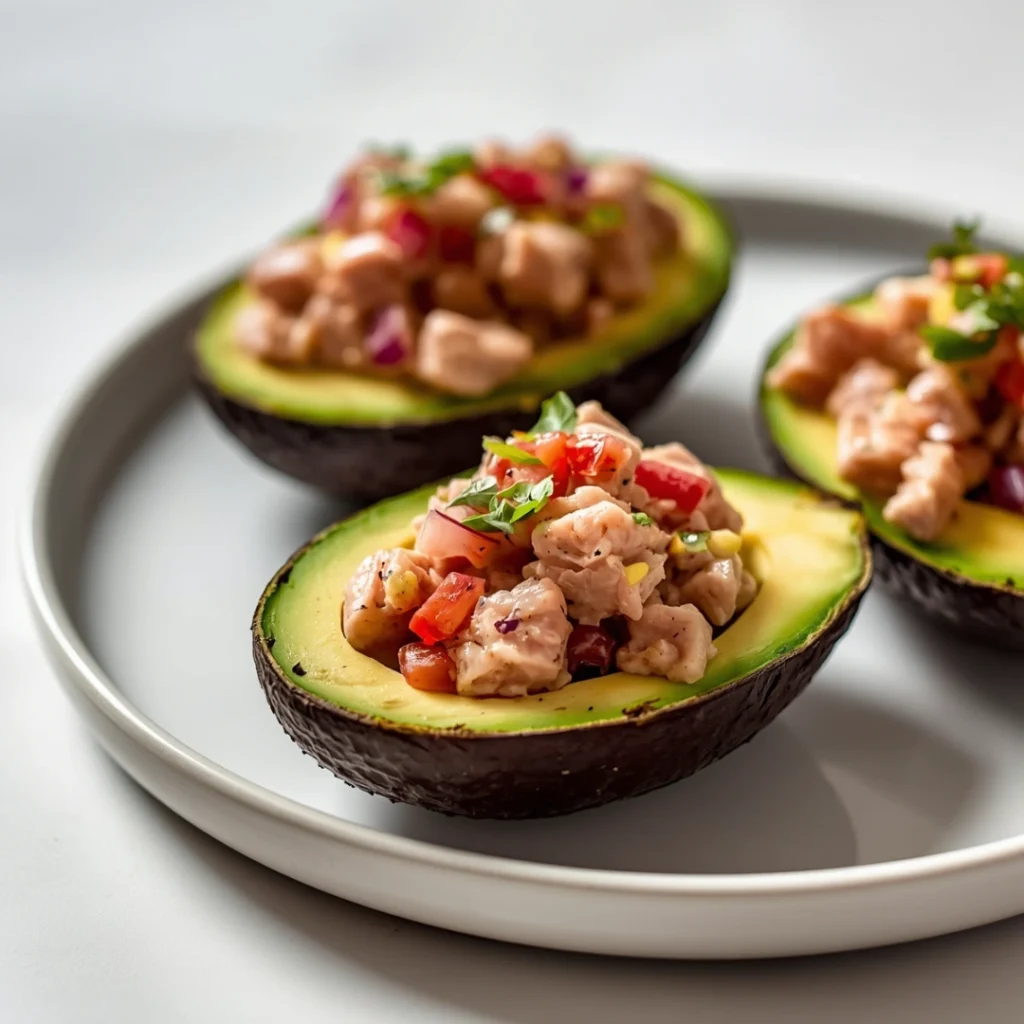 Avocado Tuna Boats