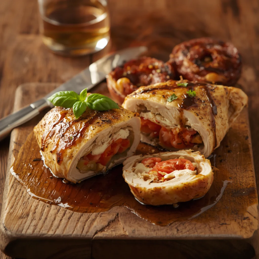 Caprese Stuffed Chicken