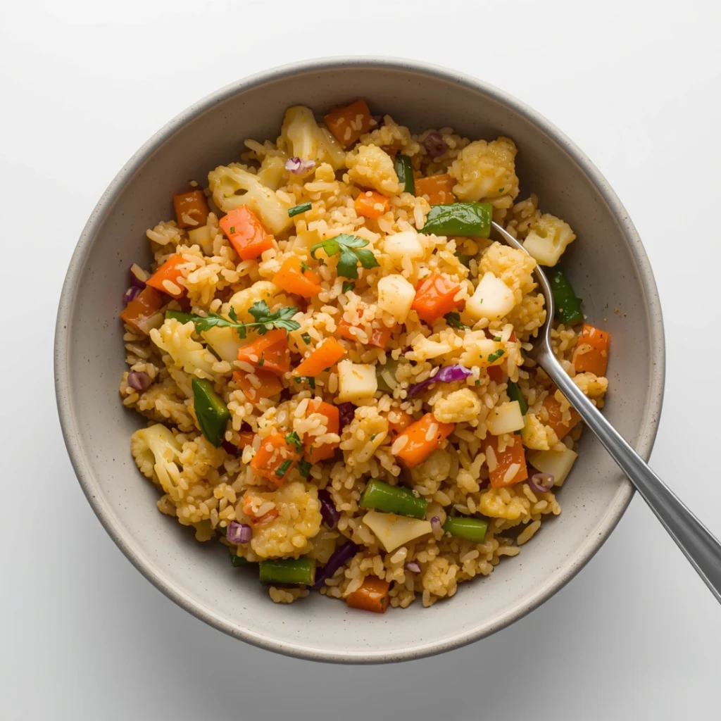 Cauliflower Rice Stir Fry 1