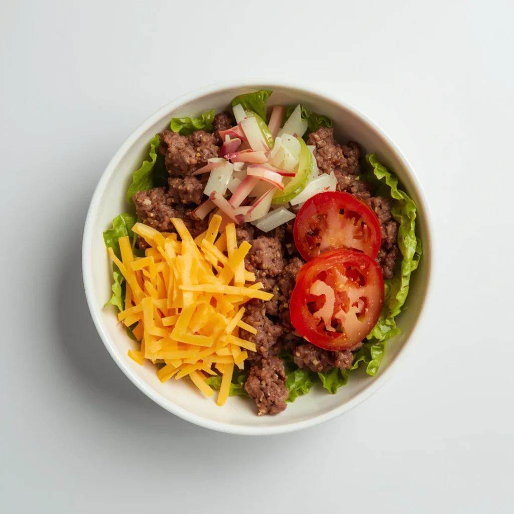 Cheeseburger Bowl