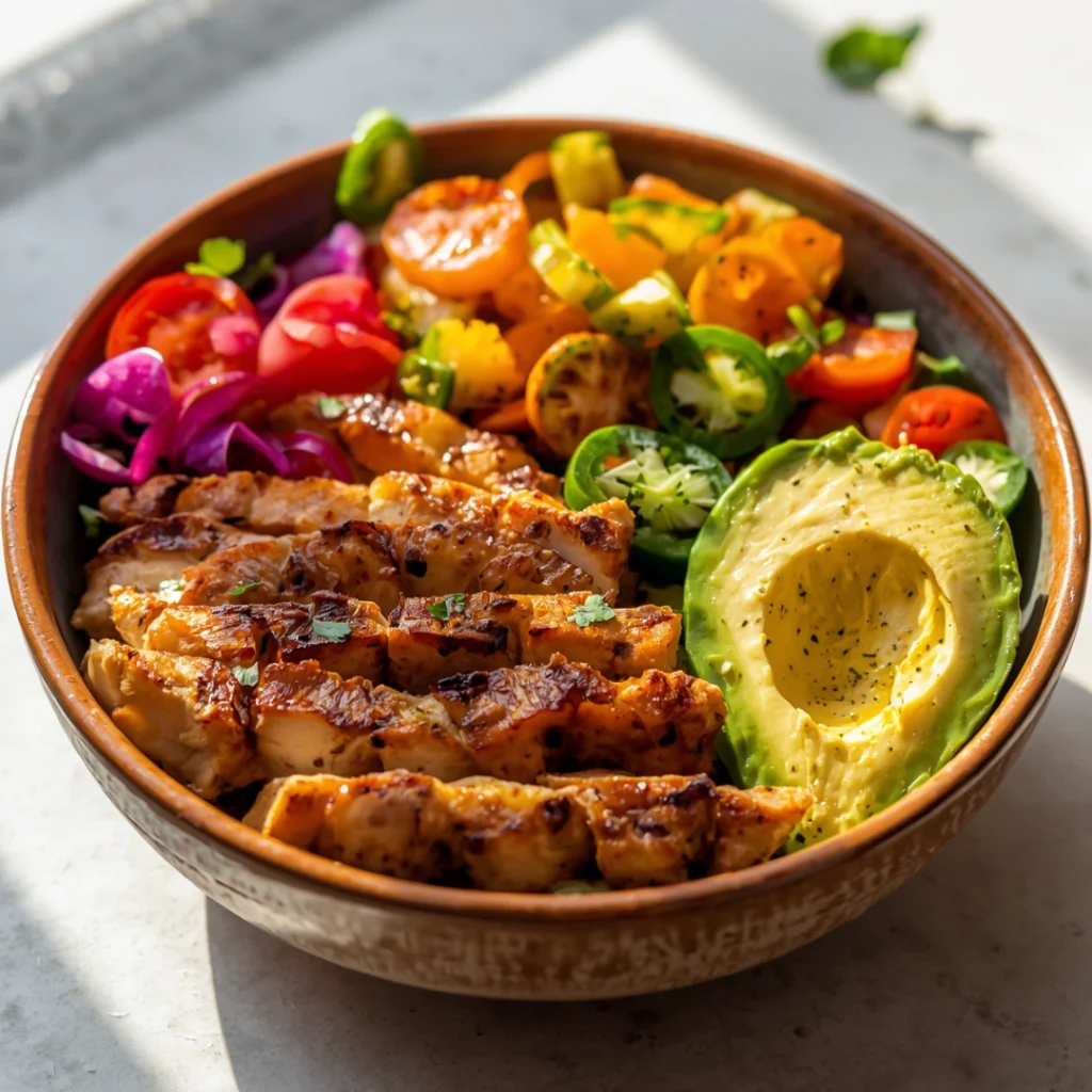Chicken Avocado Bowl 1