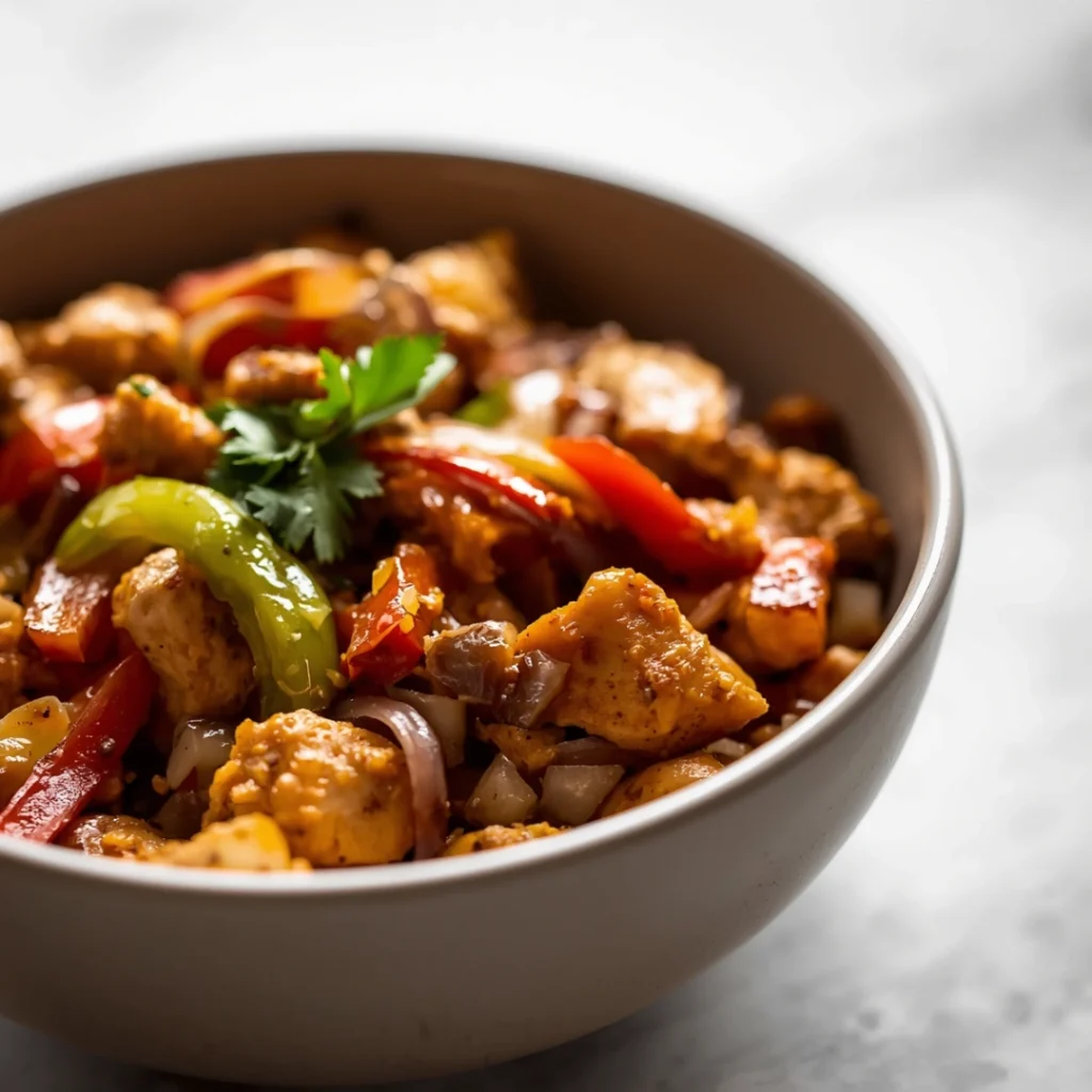 Chicken Fajita Bowl 1