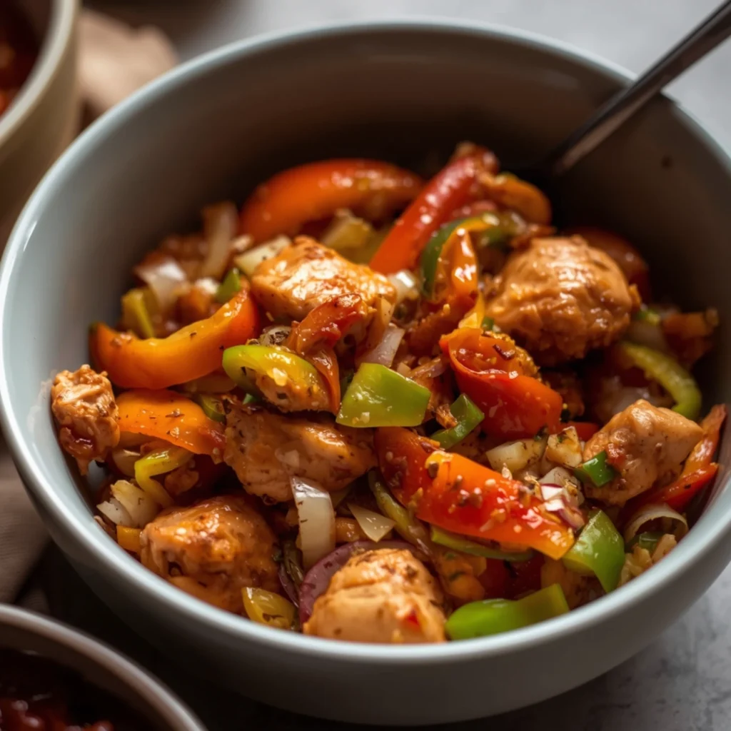 Chicken Fajita Bowl