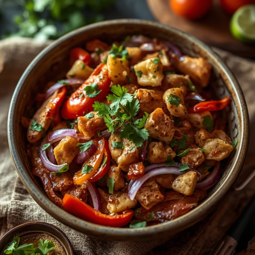 Chicken Fajita Bowl 2