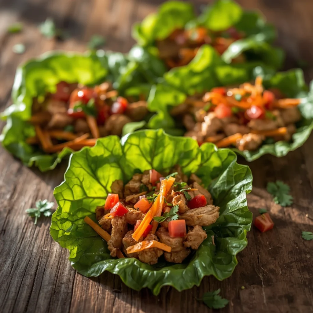 Chicken Lettuce Wraps 2