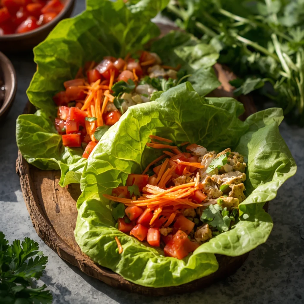 Chicken Lettuce Wraps 3