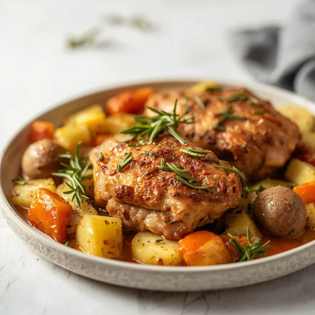 Chicken Thigh Bake 1
