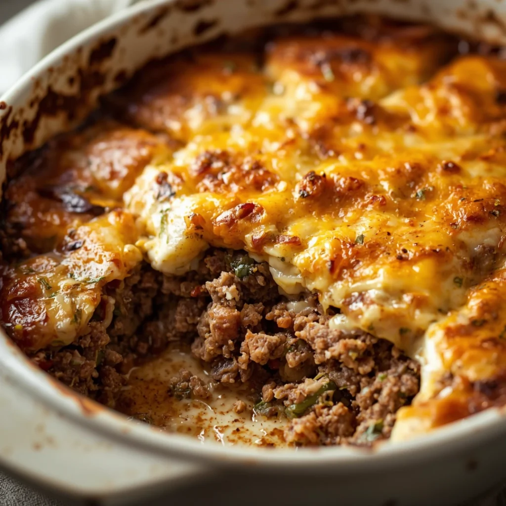 Eggplant Beef Bake