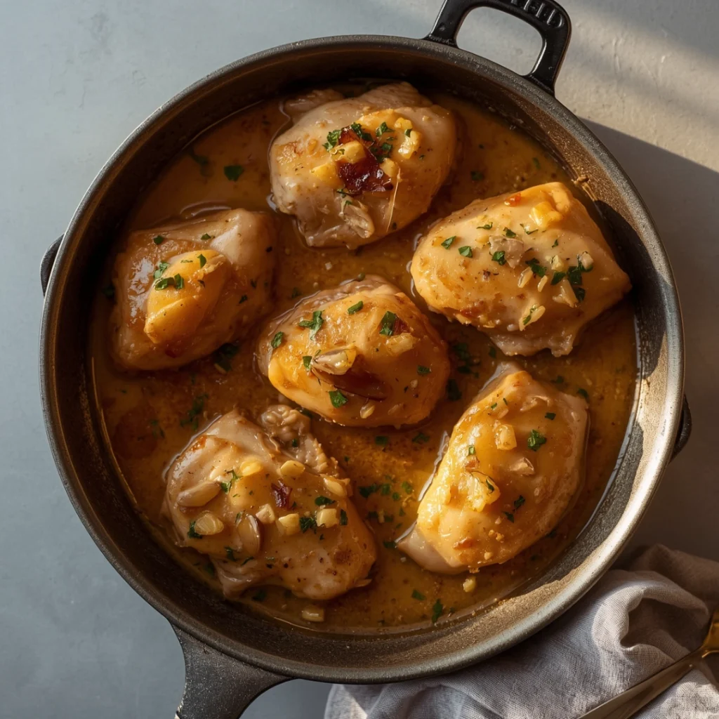 Garlic Butter Chicken Skillet