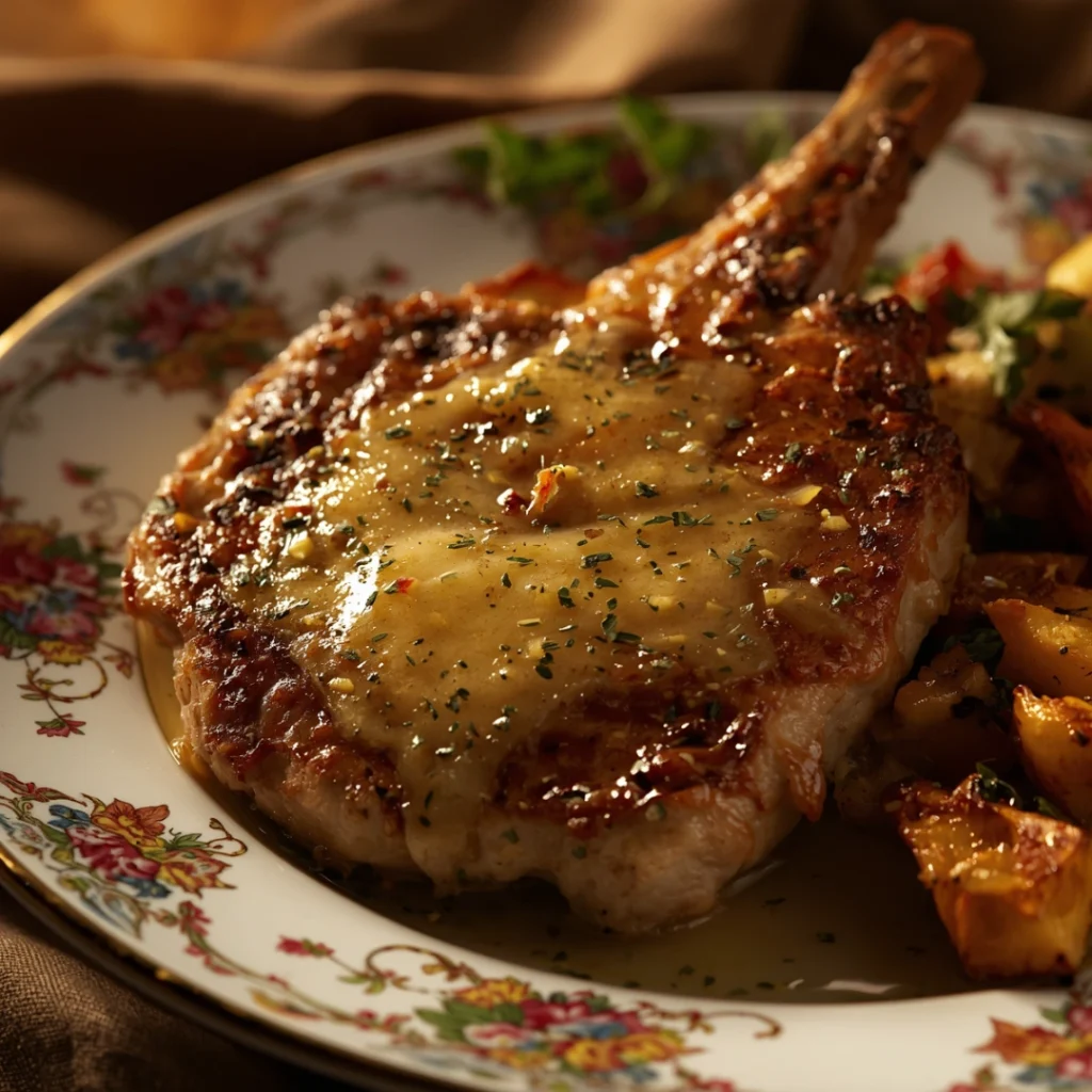 Garlic Butter Pork Chops