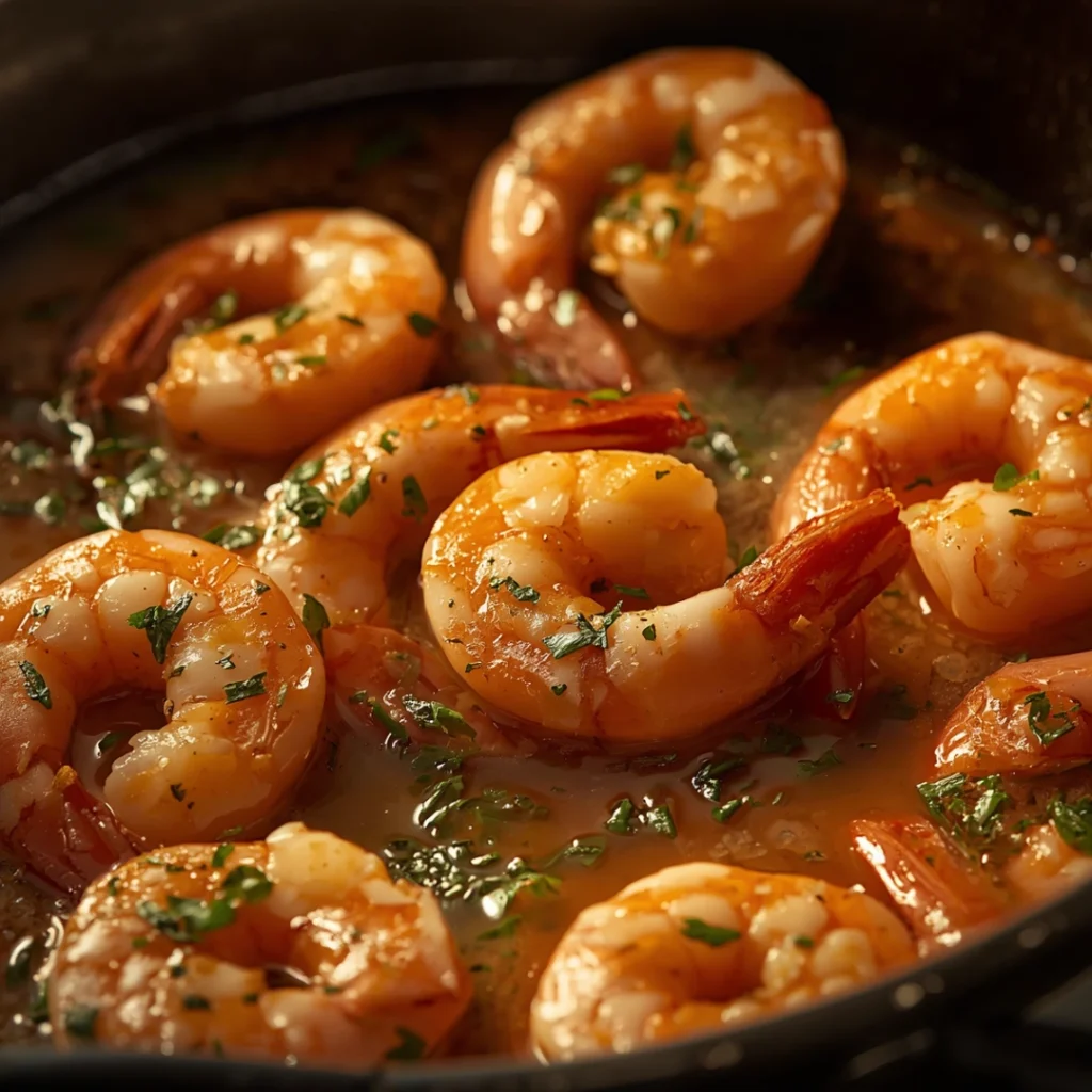Garlic Shrimp Skillet