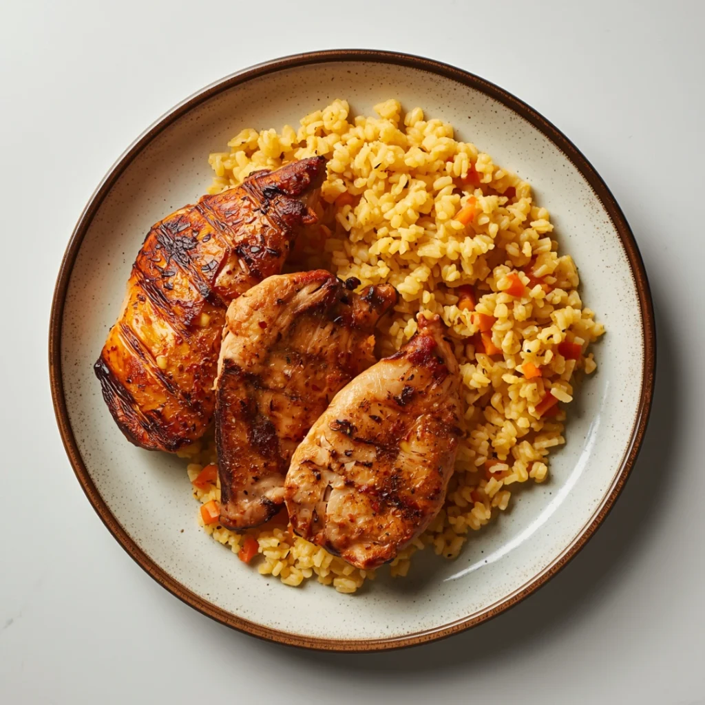Grilled Chicken with Couscous