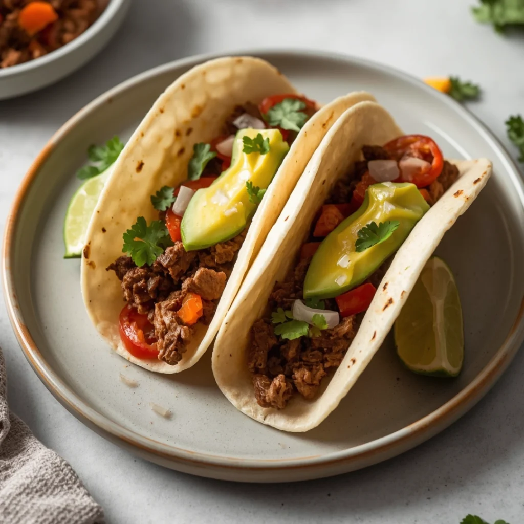 Ground Beef Tacos GF