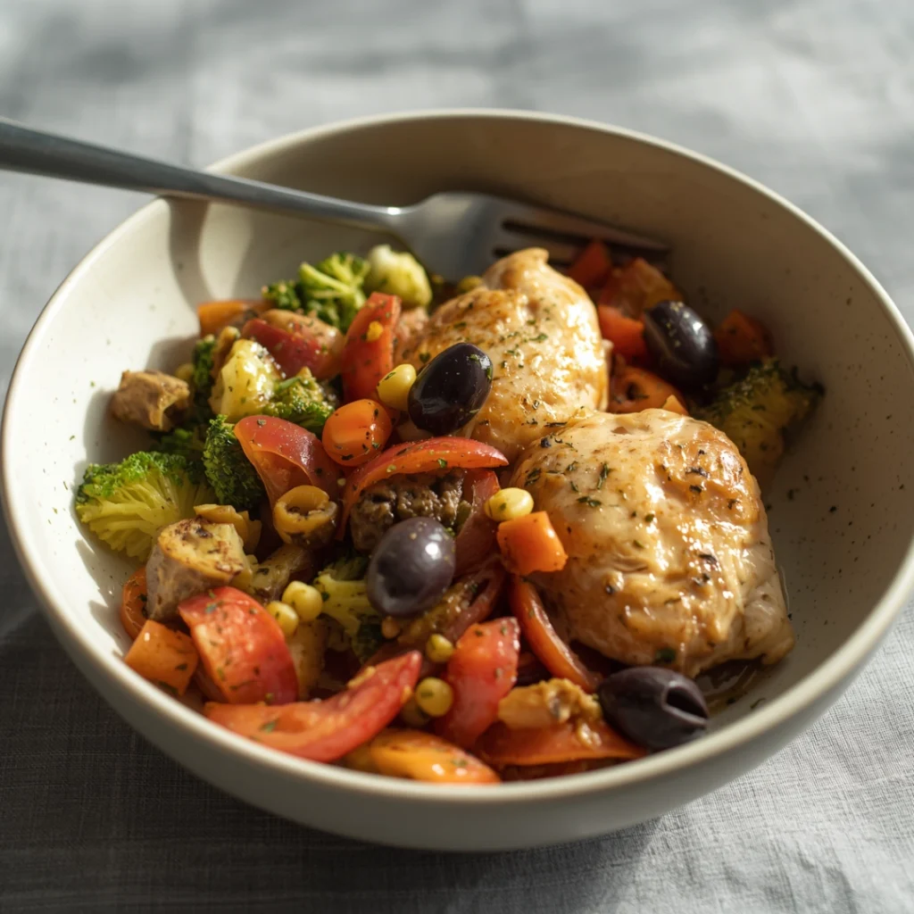 Mediterranean Chicken Bowl